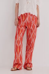 Hoss Intropia Perla. Cal&ccedil;as fluidas estampadas Multicolorido