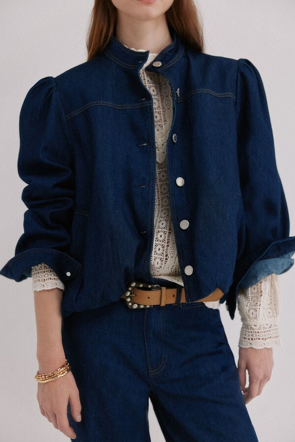 Hoss Intropia Estrella. Chaqueta corta Azul marino