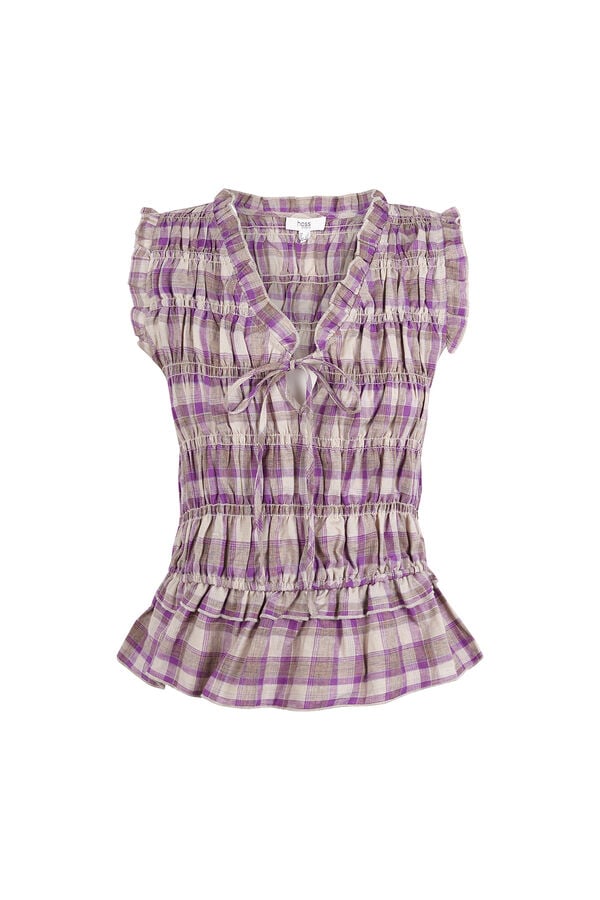 Hoss Intropia Galilea. Top xadrez Roxo
