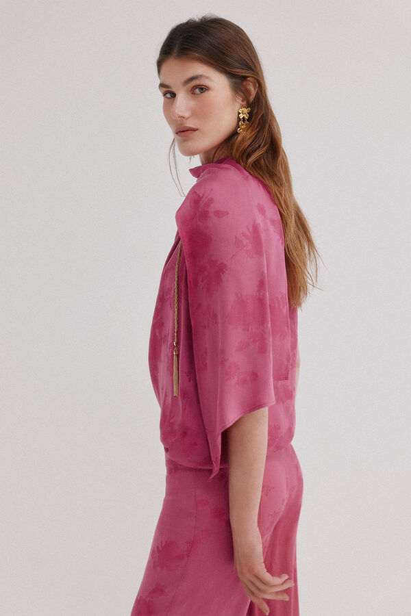 Hoss Intropia Celine. Blusa jacquard Subiu