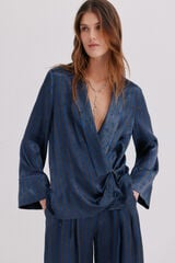Hoss Intropia Eloise. Blazer fluida Azul marino