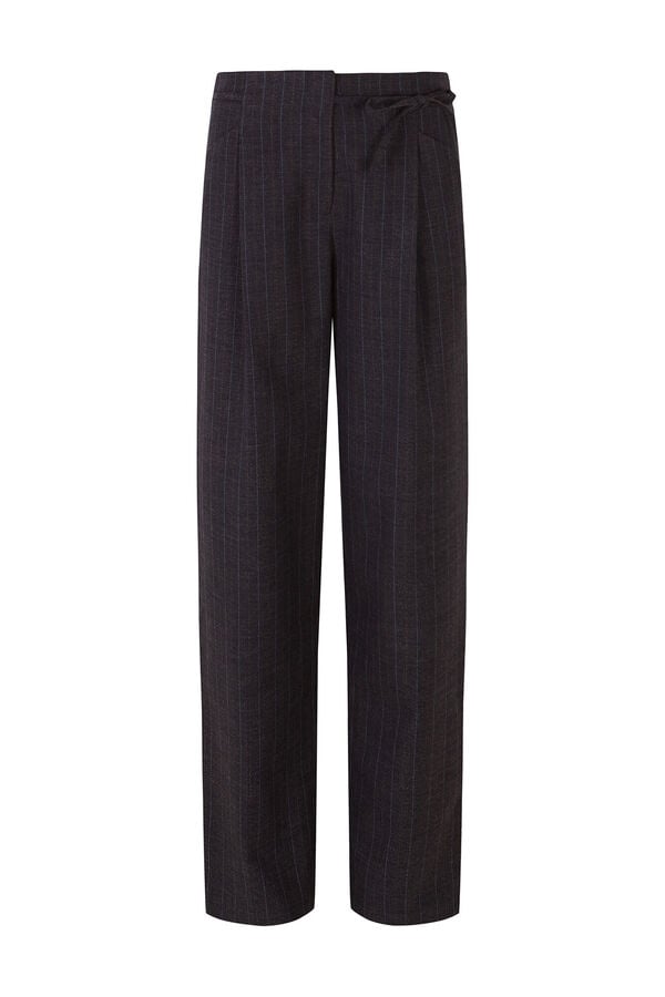 Hoss Intropia Phaidra. Cal&ccedil;a de riscas Azul