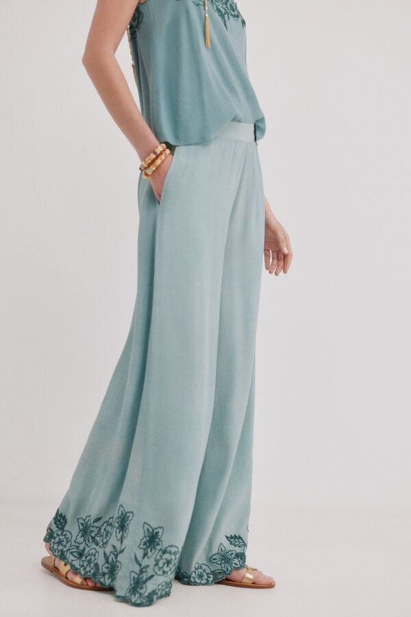 Hoss Intropia Persia. Cal&ccedil;a comprida  Azul