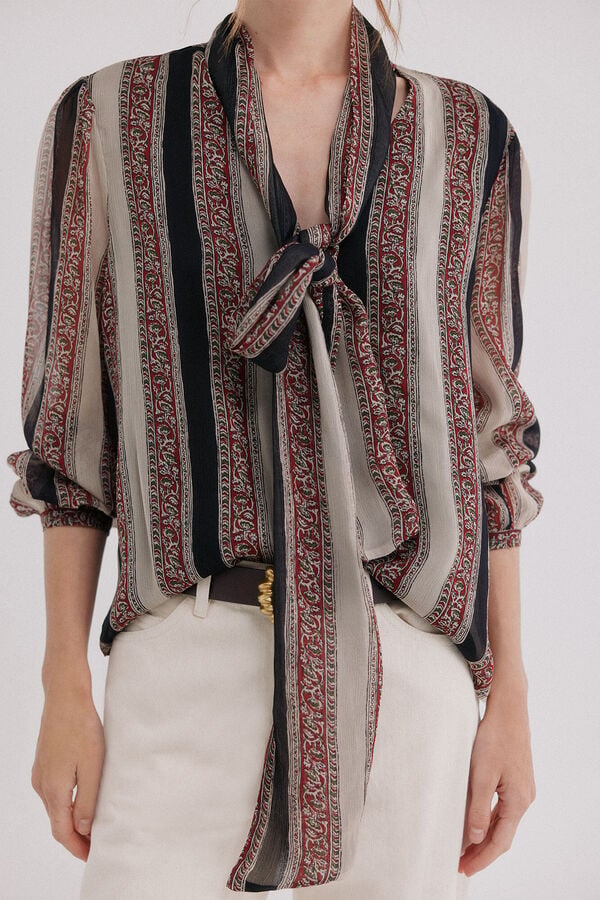 Hoss Intropia Celina. Blusa fluida Multicolorido