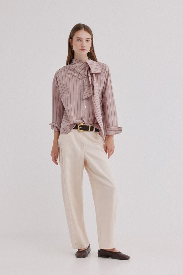 Hoss Intropia Cecile. Camisa len&ccedil;o Subiu