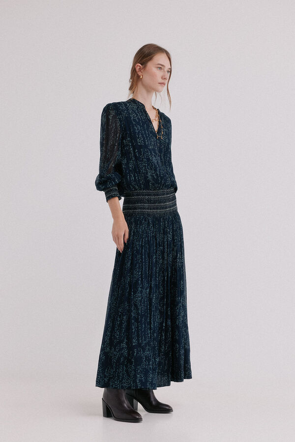 Hoss Intropia Altea. Vestido estampado Multicolorido