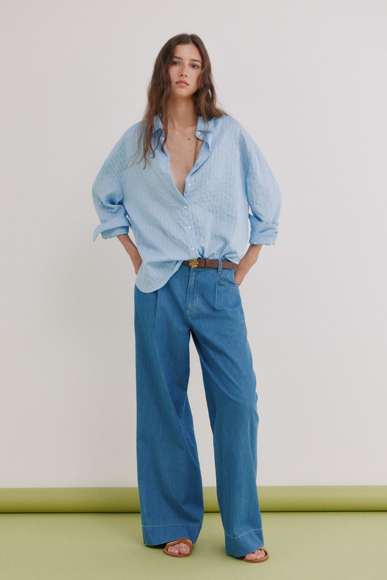 Hoss Intropia Cordelia. Camisa rayas