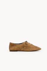 Hoss Intropia Mariela. Zapatos derbies de serraje Marron