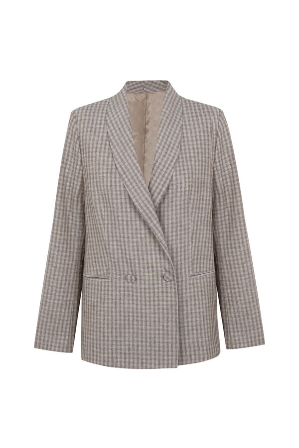 Hoss Intropia Eleanor. Blazer cruzada Marfil