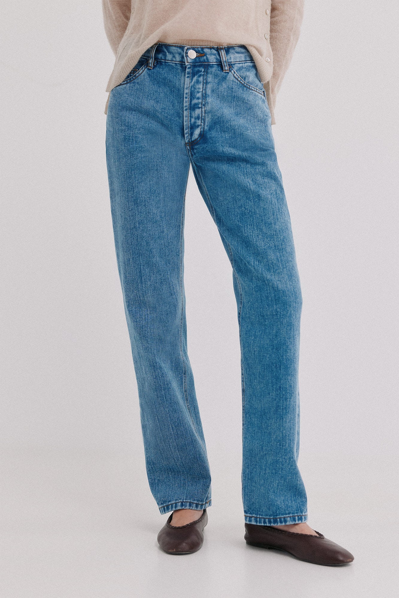 Hoss Intropia Brunella. Jeans cintura alta