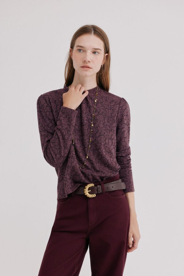 Hoss Intropia Mirel. T-shirt textura Granada