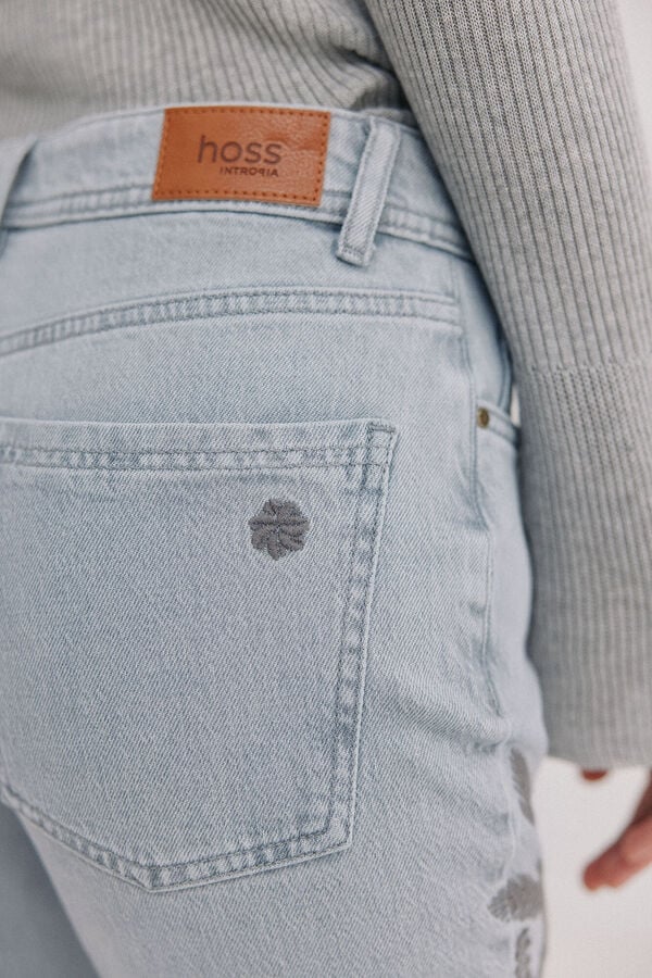 Hoss Intropia Bonnie. Vaqueros bootcut Gris