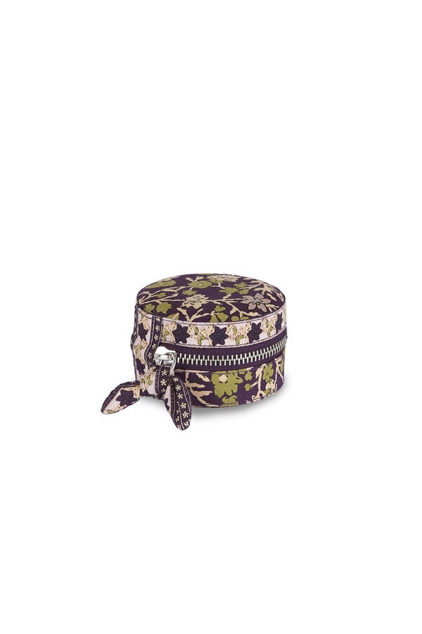 Hoss Intropia Leni. Joyero circular con print Multicolor