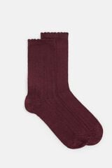 Hoss Intropia Lavinia. Meias rendadas com lurex Granada
