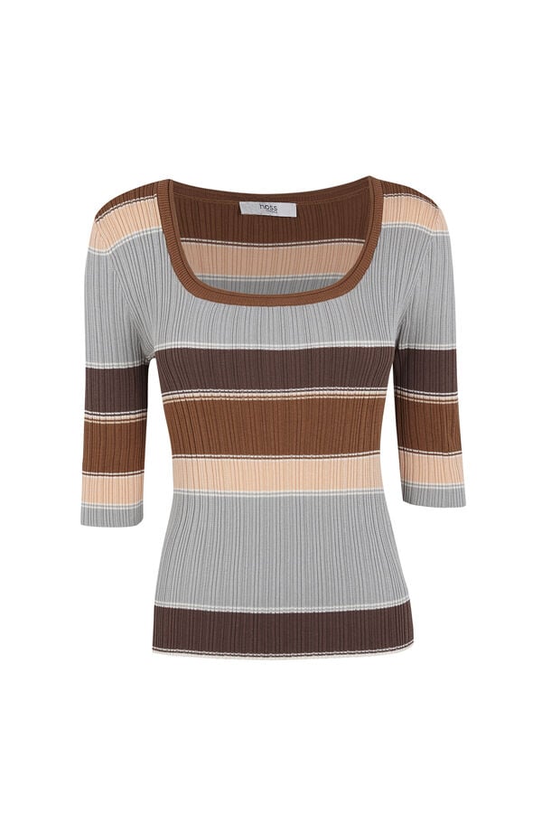Hoss Intropia India. Top de rayas Multicolor