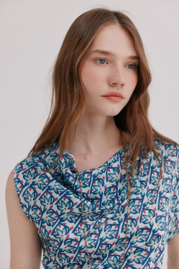 Hoss Intropia Clio. Top estampado Multicolorido