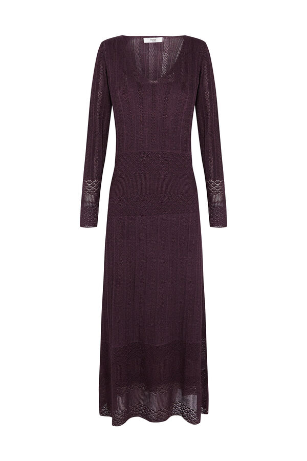 Hoss Intropia Ada. Vestido calado Morado