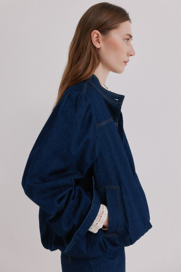 Hoss Intropia Estrella. Chaqueta corta Azul marino