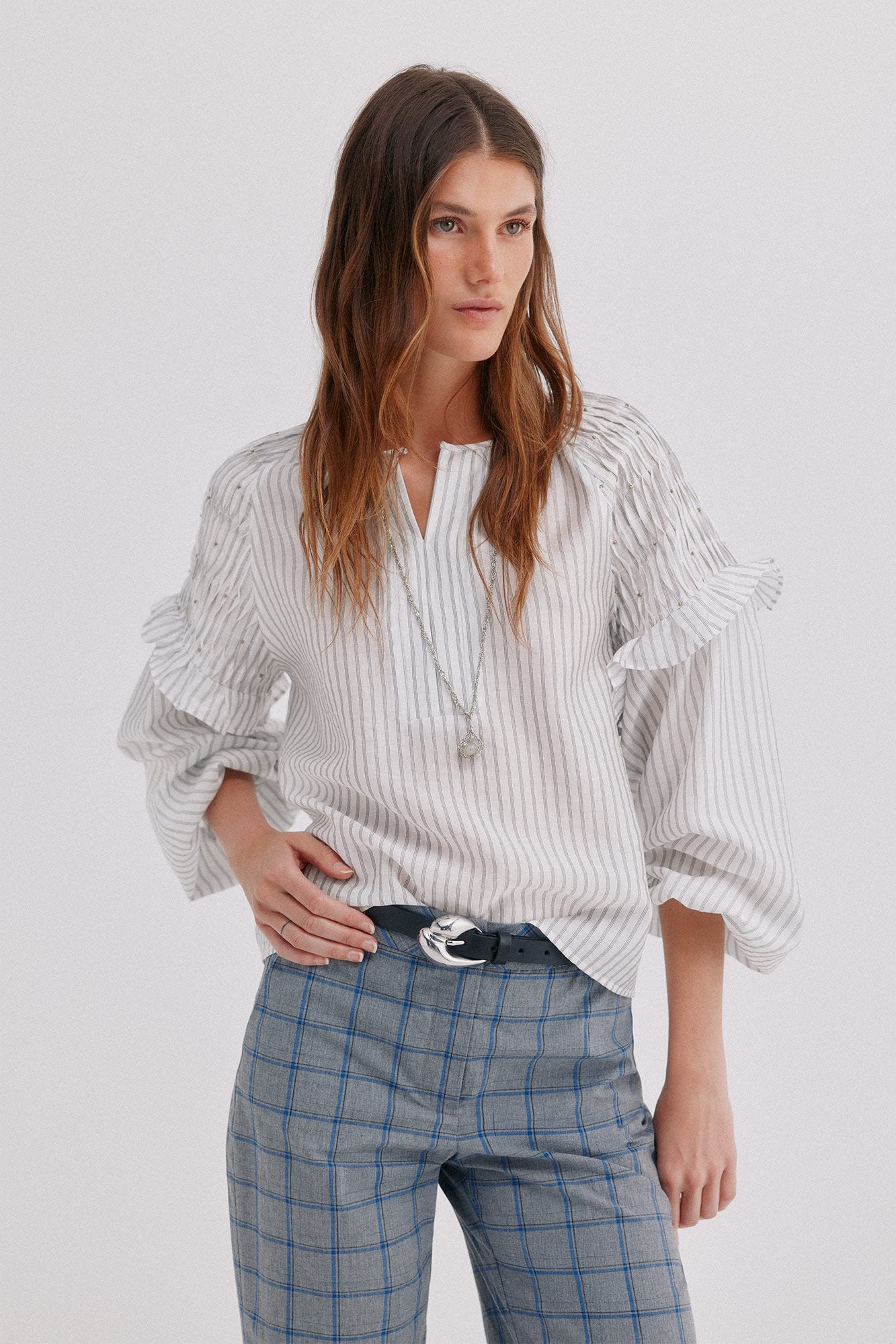 Hoss Intropia Cedra. Blusa de rayas