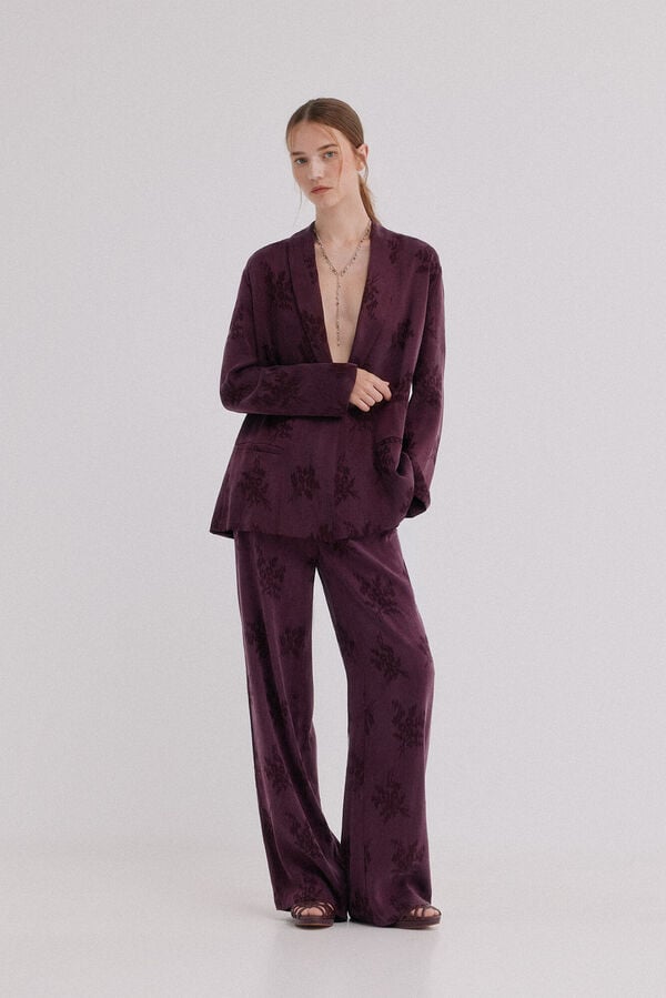 Hoss Intropia Elmira. Blazer jacquard Granada