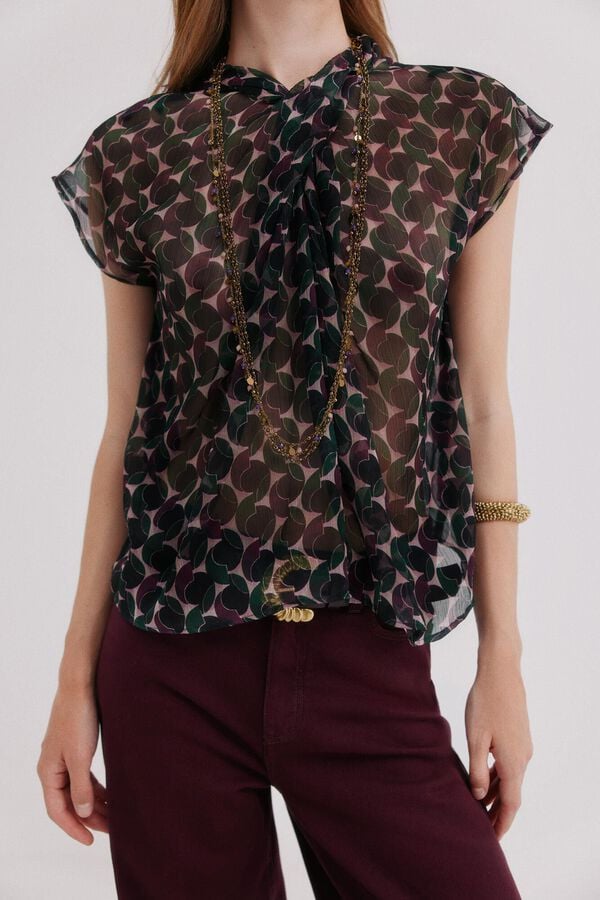 Hoss Intropia Calessi. Blusa estampada Multicolorido
