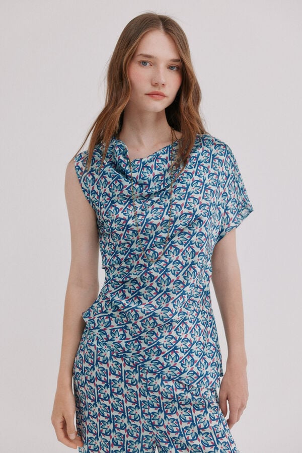Hoss Intropia Clio. Top estampado Multicolorido