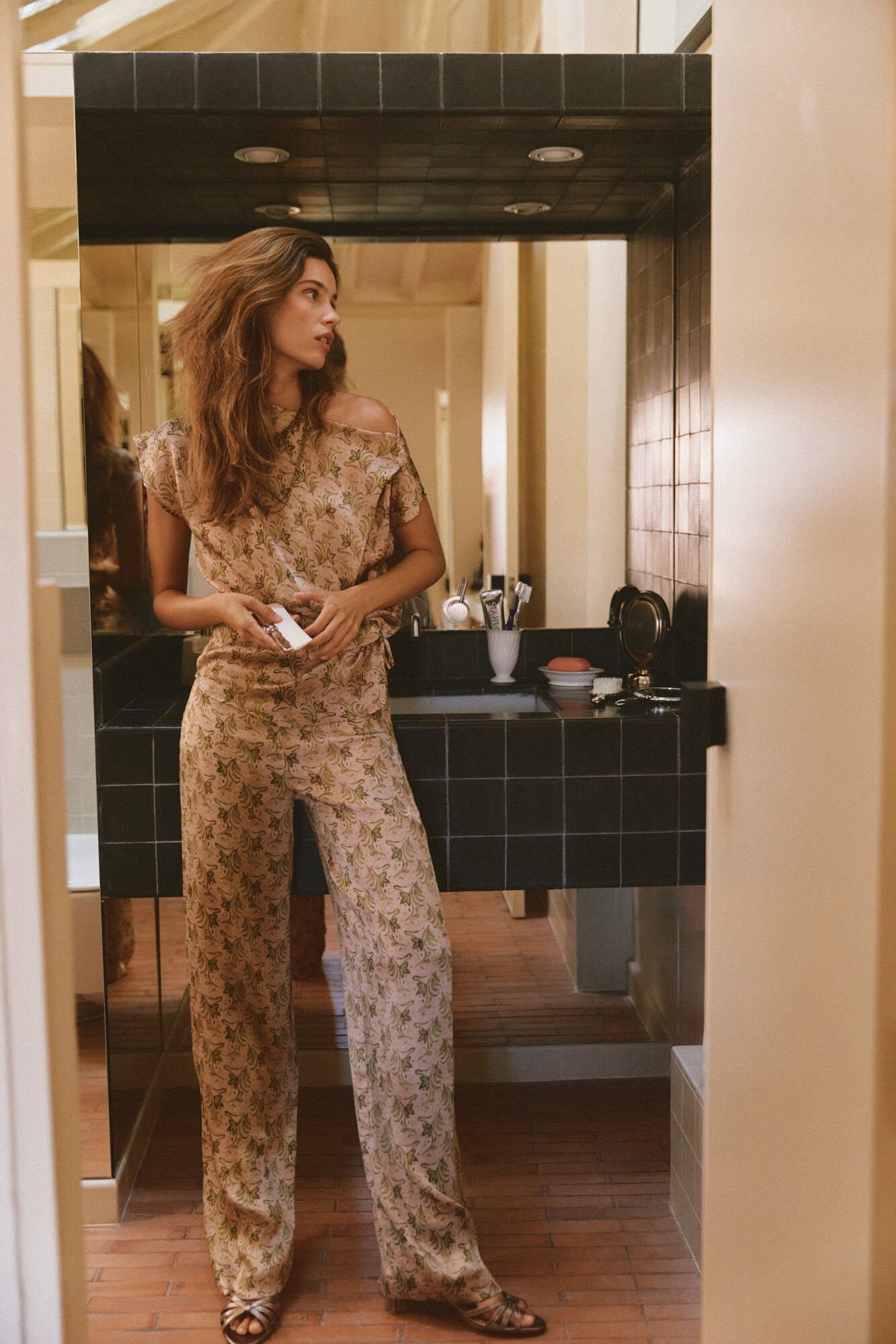 Hoss Intropia Cal&ccedil;a floral Paige
