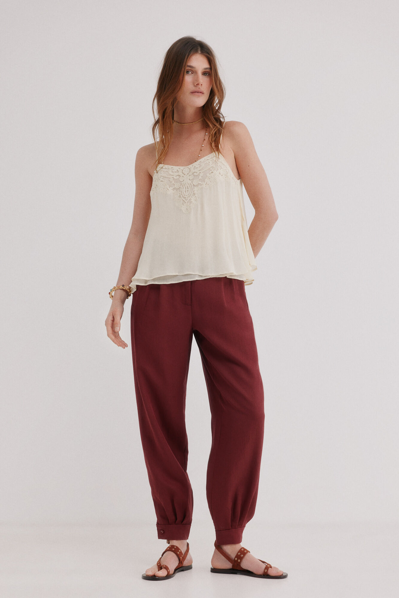 Hoss Intropia Paola. Cal&ccedil;a fit bombacho
