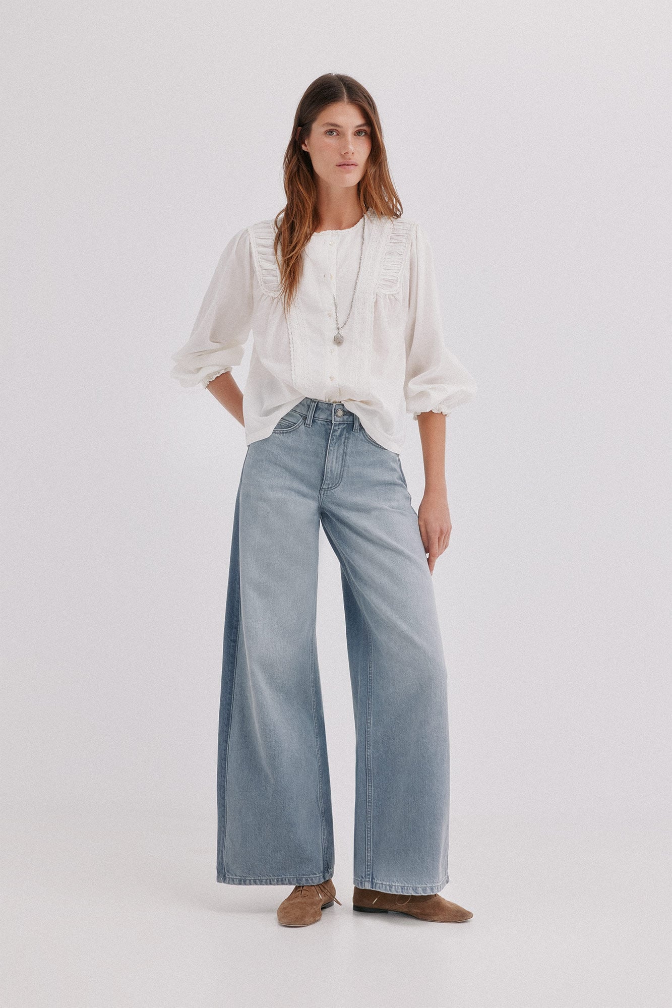 Hoss Intropia Caelia. Blusa flu&iacute;da