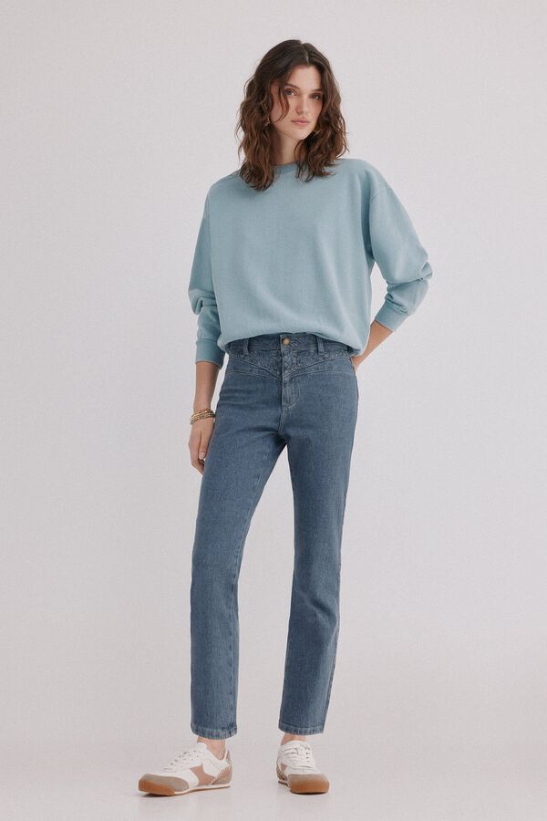 Hoss Intropia Bernice. Vaquero bootcut Azul