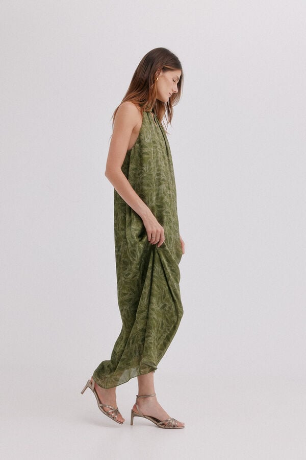 Hoss Intropia Aria. Vestido fluido Verde