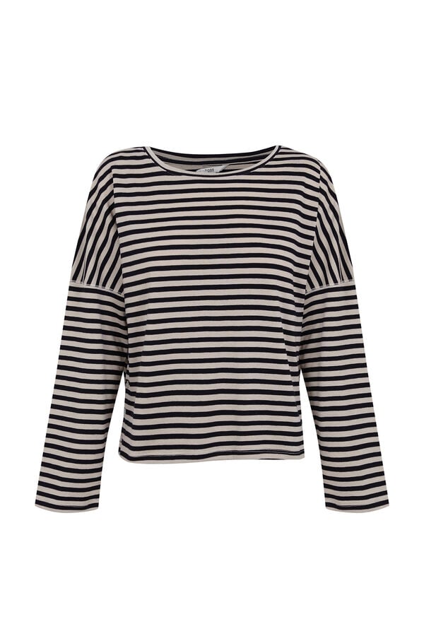 Hoss Intropia Malena. T-shirt riscas Azul