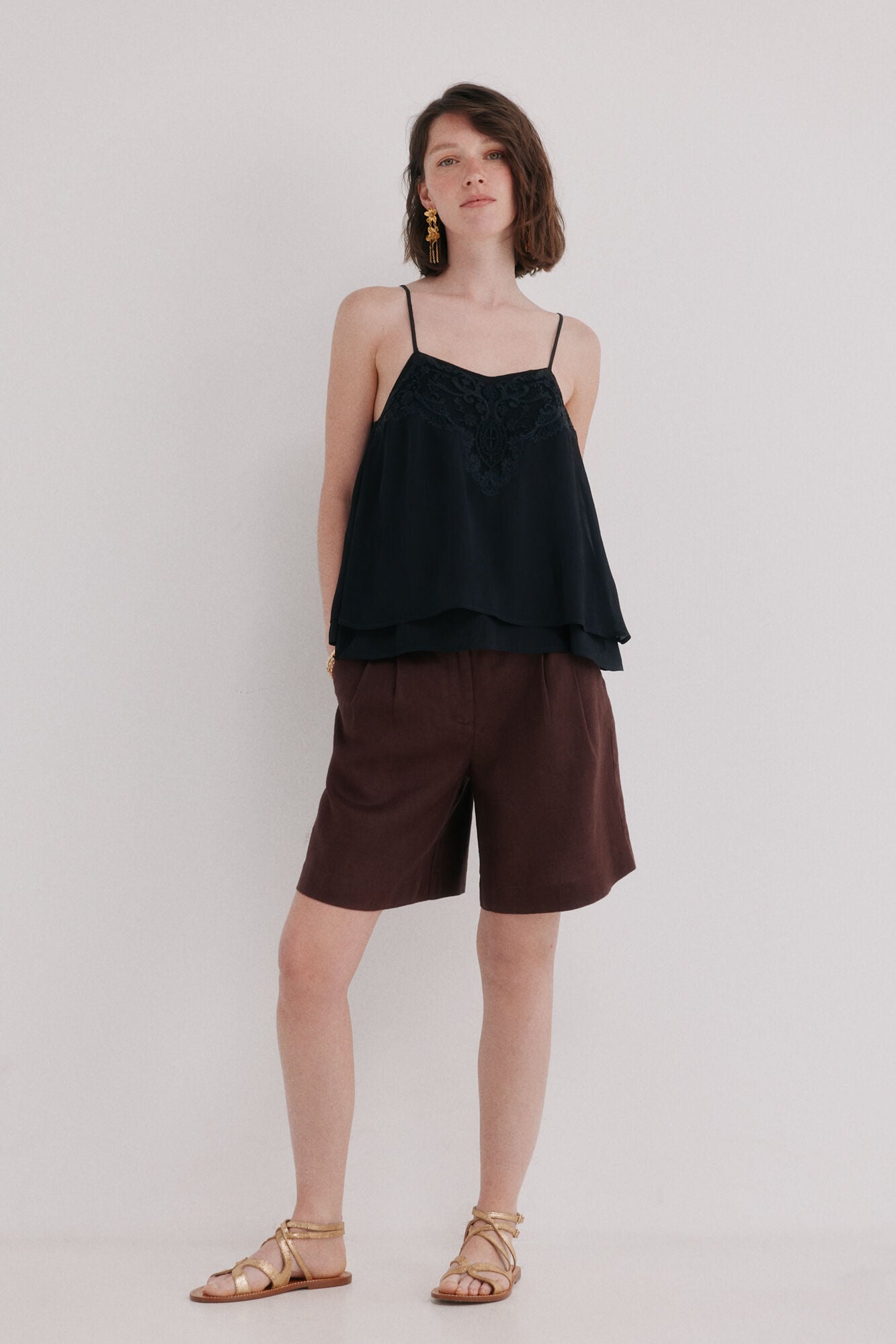 Hoss Intropia Clarissa. Top lencero