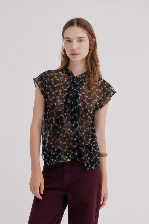 Hoss Intropia Calessi. Blusa estampada Multicolorido