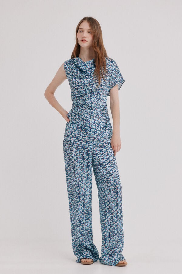 Hoss Intropia Clio. Top estampado Multicolorido