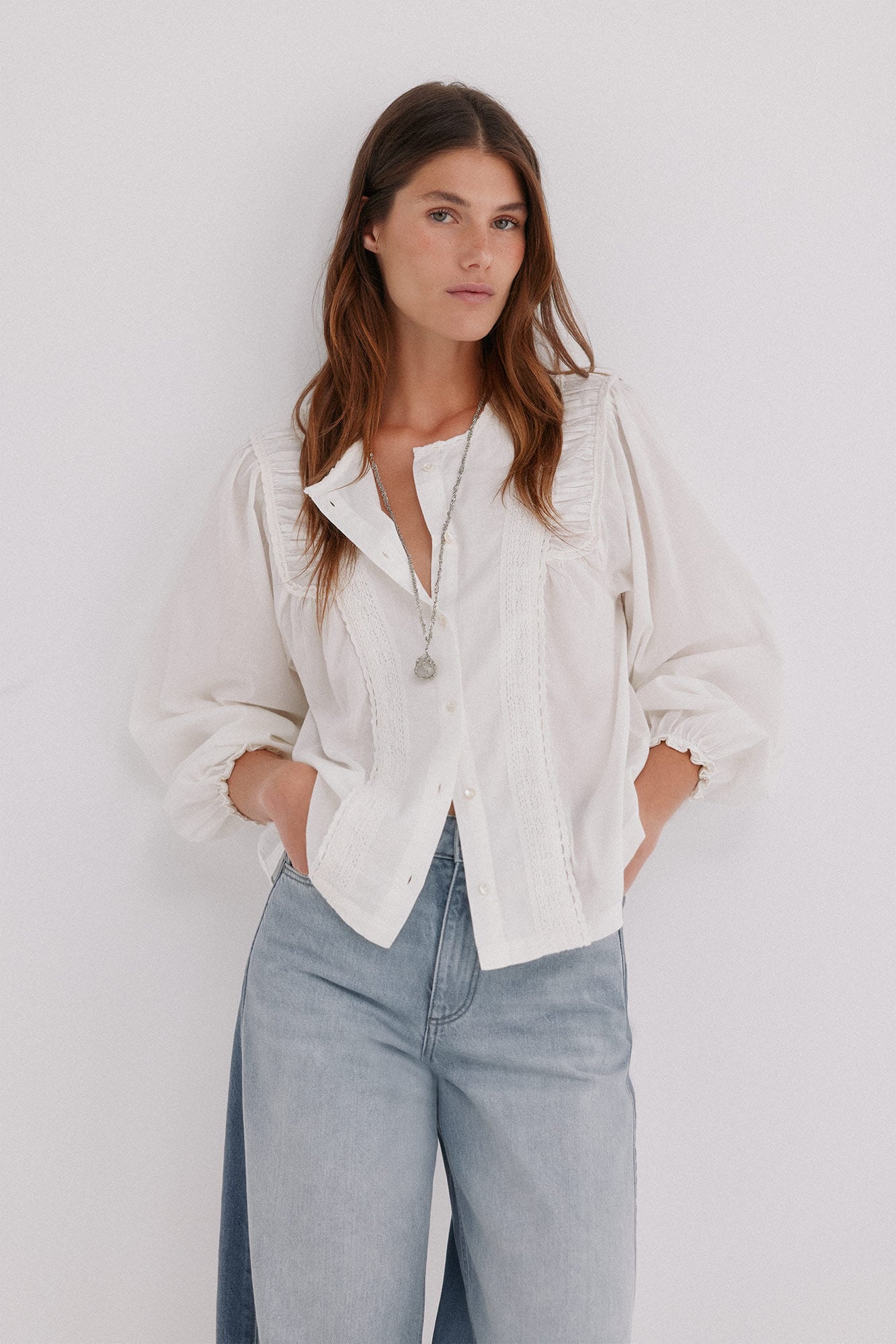 Hoss Intropia Caelia. Blusa flu&iacute;da