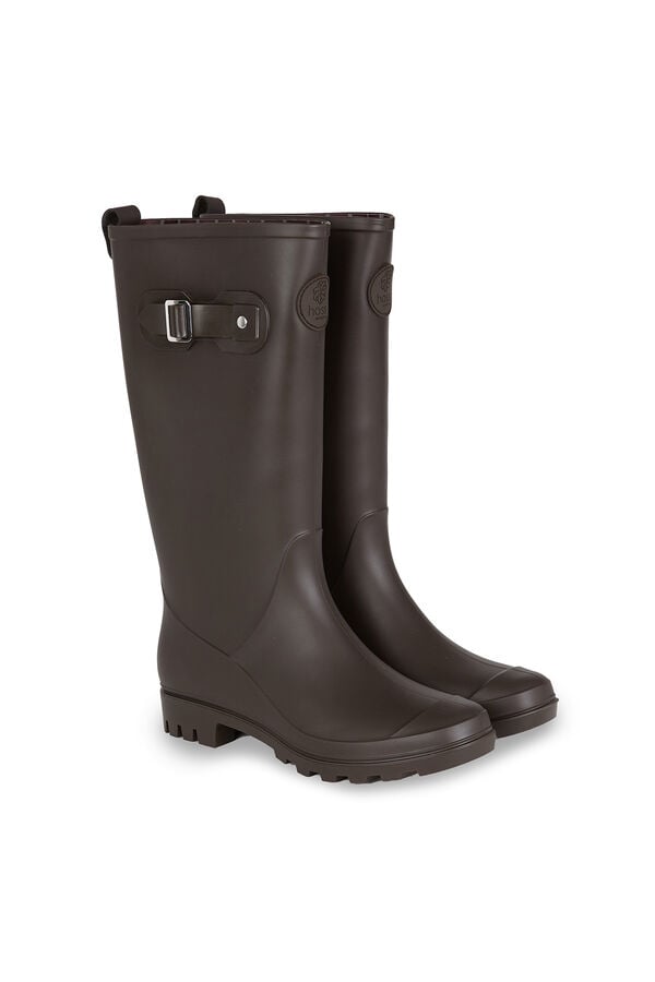 Hoss Intropia Magdalena. Botas de &aacute;gua Castanho