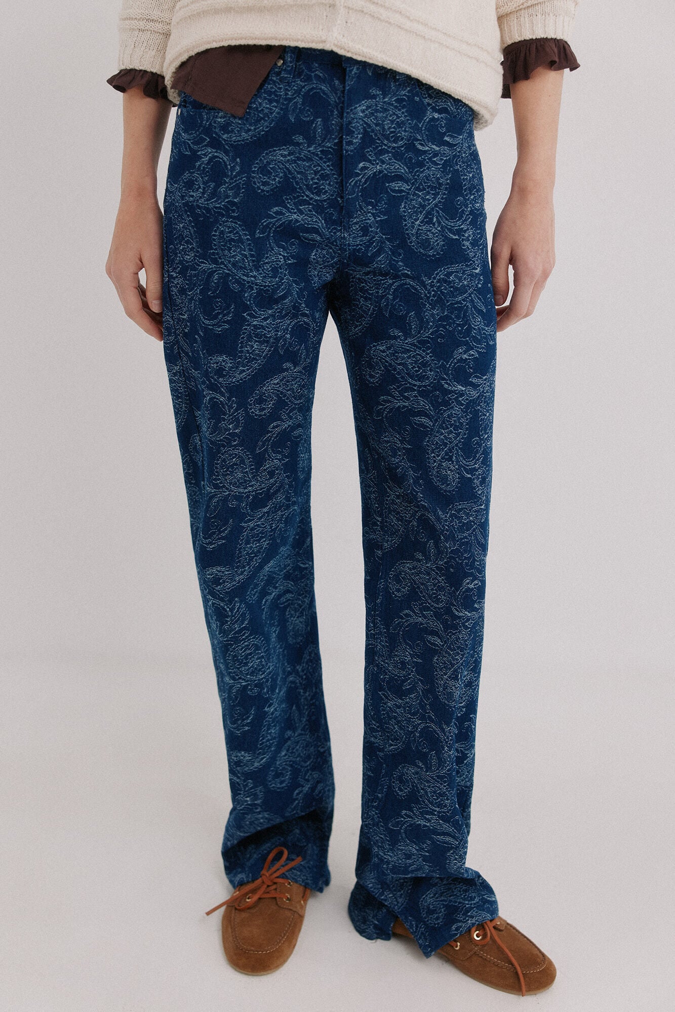 Hoss Intropia Brenda. Vaqueros jacquard