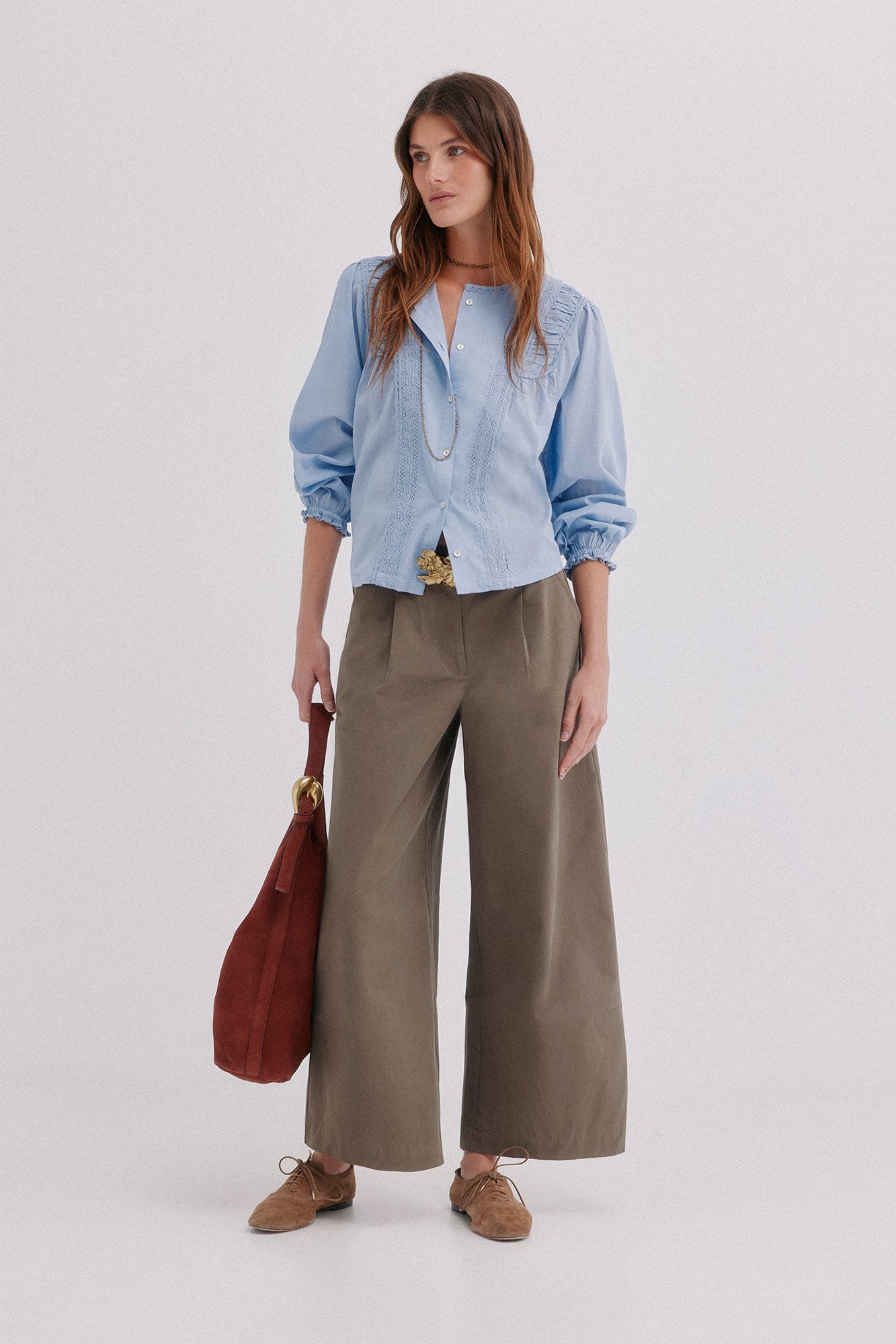 Hoss Intropia Caelia. Blusa flu&iacute;da