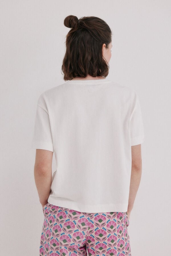 Hoss Intropia Marisse. T-shirt curta Branco