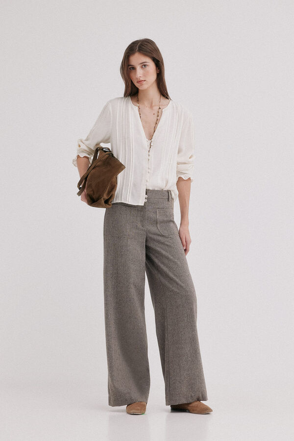 Hoss Intropia Paodra. Cal&ccedil;as culotte Khaki