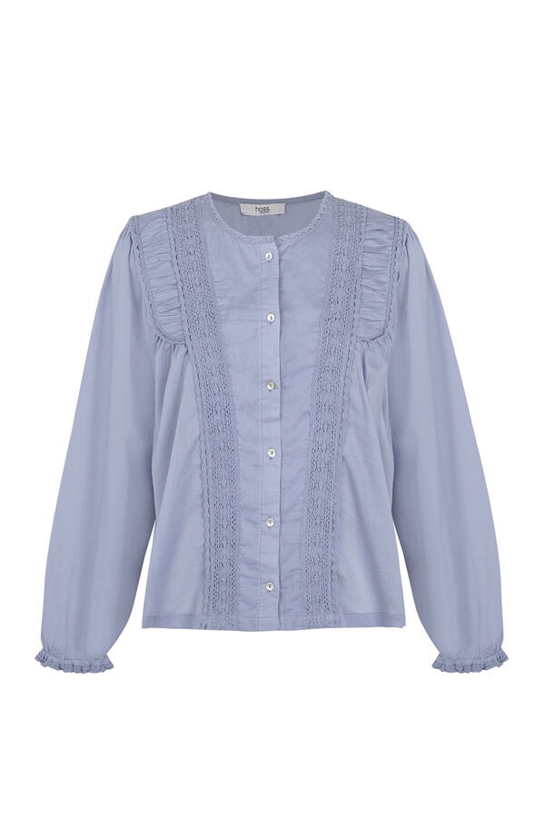 Hoss Intropia Caelia. Blusa fluida Azul