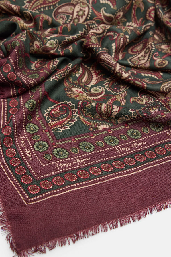 Hoss Intropia Lili. Bandana de l&atilde; estampada Multicolorido