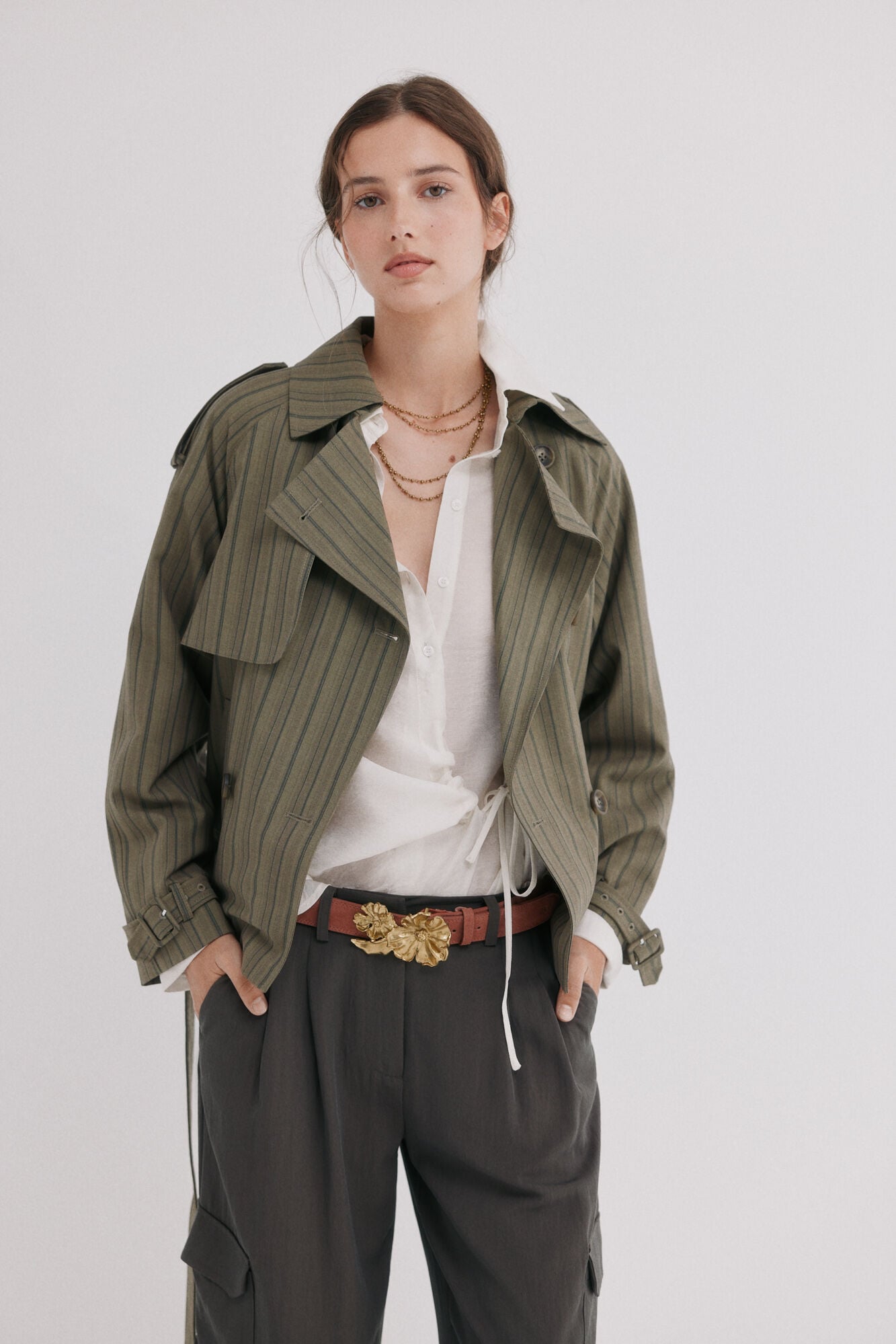 Hoss Intropia Elvira. Trench curto