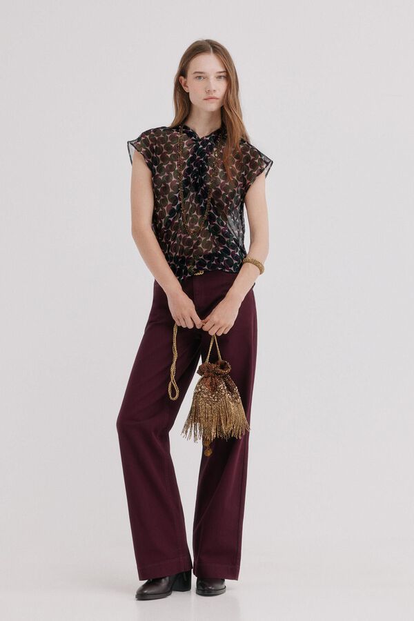 Hoss Intropia Calessi. Blusa estampada Multicolorido