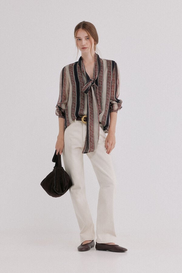 Hoss Intropia Celina. Blusa fluida Multicolorido