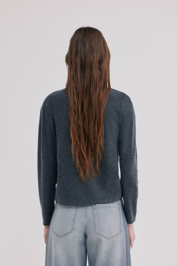 Hoss Intropia Idalia. Jersey drapeado Gris
