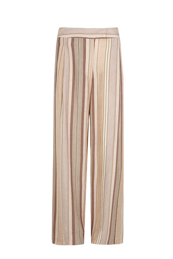 Hoss Intropia Palmina. Pantal&oacute;n de rayas Rosa
