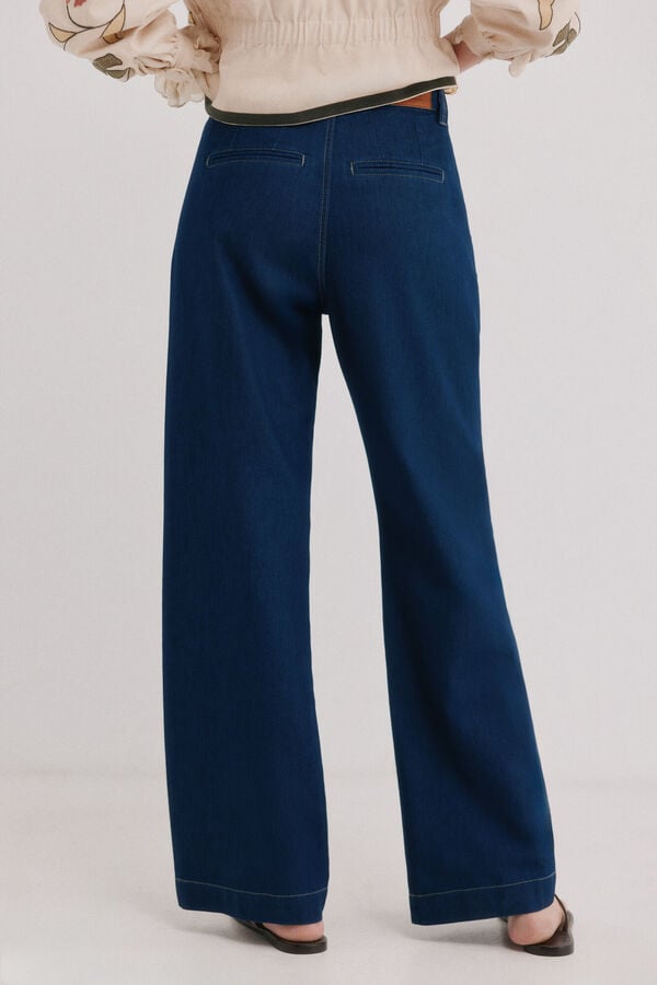 Hoss Intropia Batsy. Denim tencel Azul marino