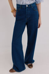 Hoss Intropia Bahiana. Vaqueros wideleg Azul marino